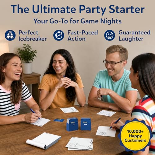 Skillmatics Card & Board Game - It Can't Be, Fast-paced Fun, Hilarious Drawing Game, Perfect For Families, Parties, and Game Nights, Race to Doodle, Gifts for Kids, Teens, Adults Ages 7, 8, 9, 10 & Up - Image 3