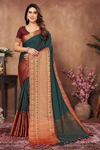 Sari NarayanPet en soie mélangée taille libre résout le problème de drapé - 2