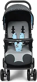 Carrinho de Passeio Infantil Mickey Buggy 0 a 15kg Reclinável Multikids Baby - BB495