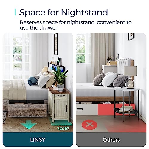 Linsy LH-052 Queen Bed Frame With 4 Drawers & Headboard thumb #5