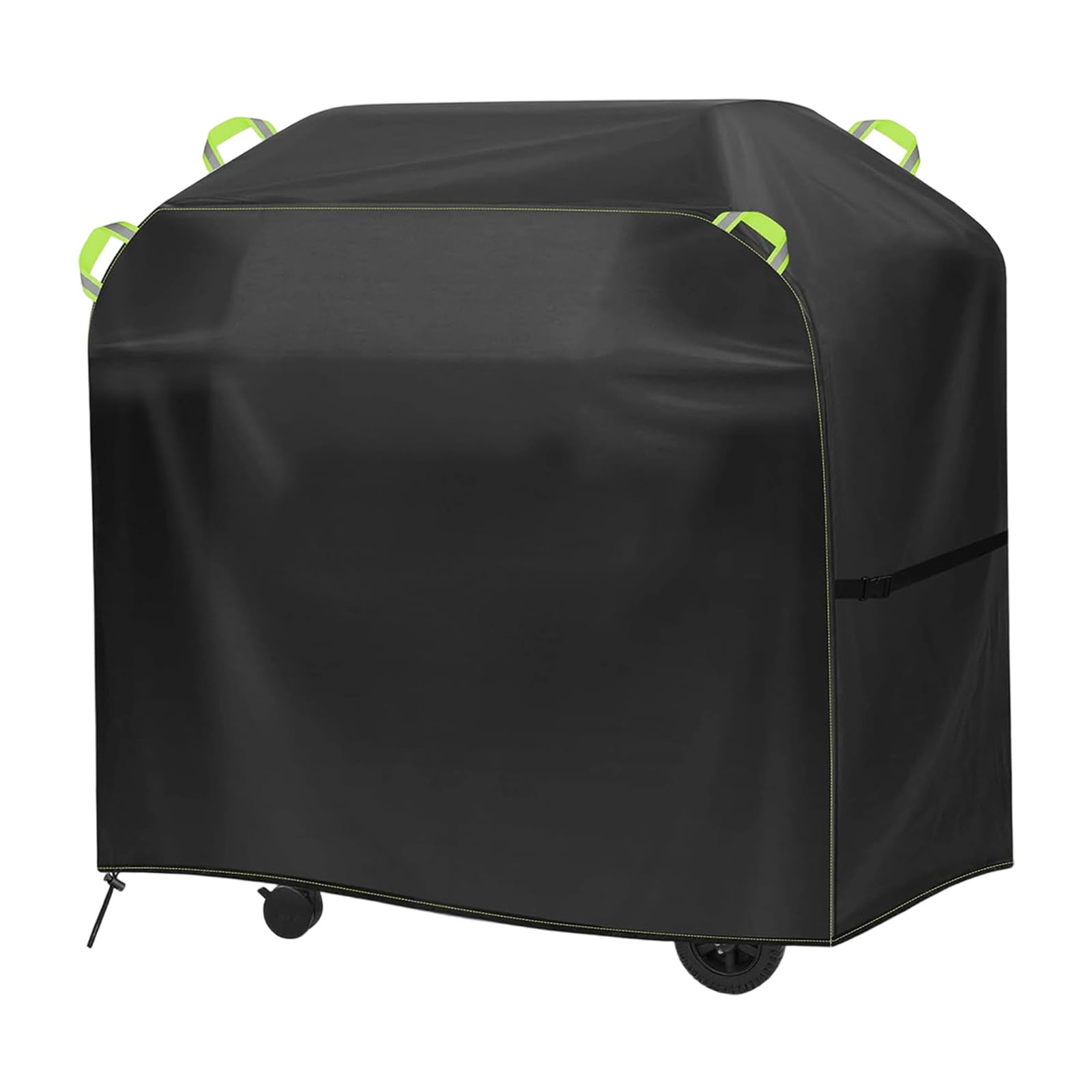 carotoe Sturdy Oxford Fabric Indoor BBQ Cover Waterproof Dustproof Protective Layer Generic Fit for Grills Maintenance Quick Install BBQ Dustproof