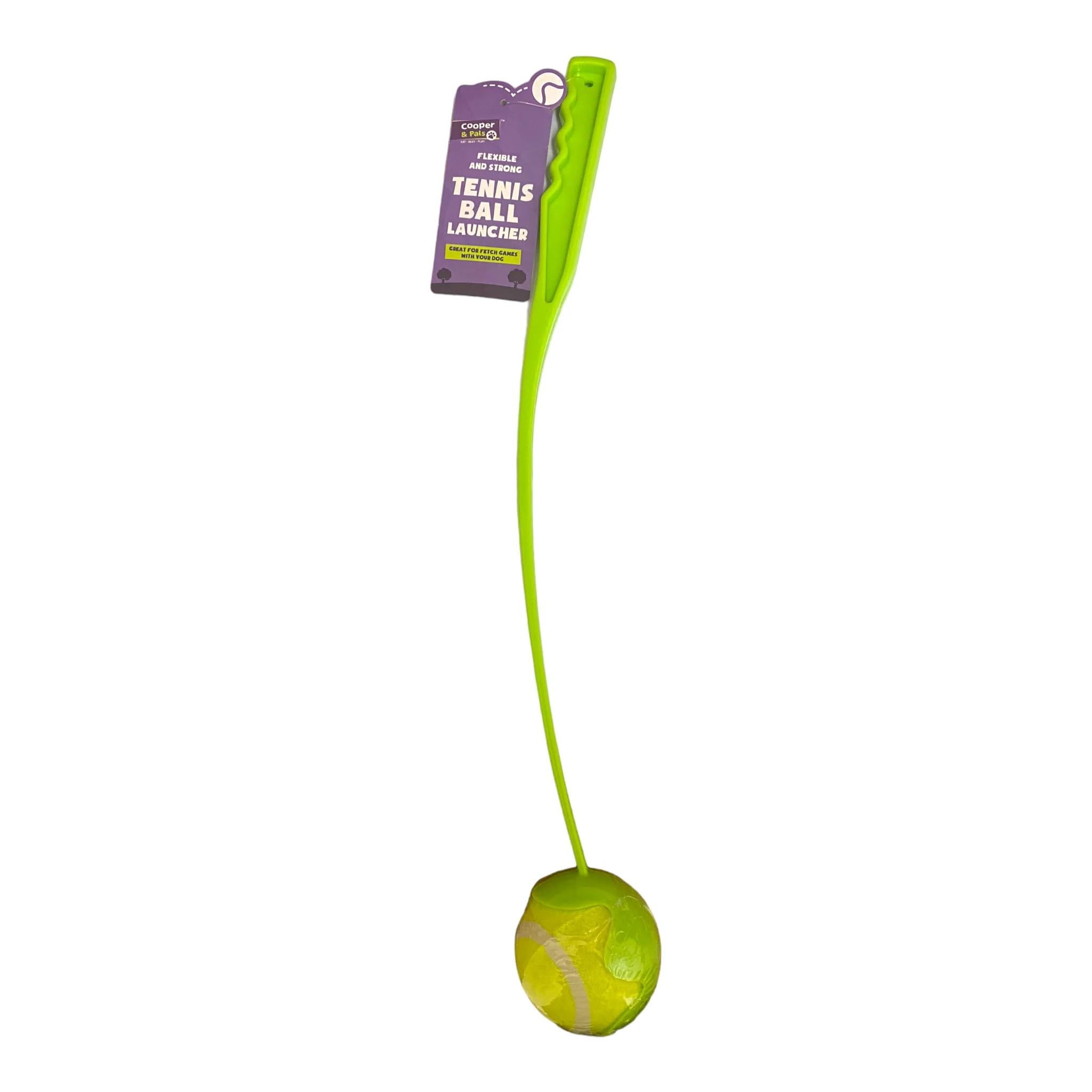 Cooper & Pals Tennis Ball Launcher, Green