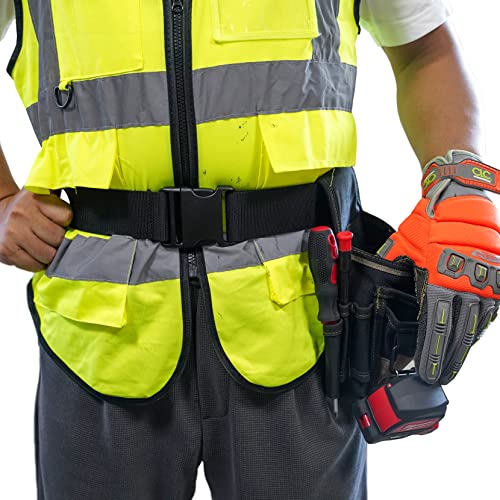 Melotough Tool Web Work Belt Buckle 2 Inch Inch Wide Belt Black Simple Style For Woodworkers And Contractors thumb #3