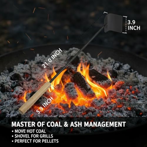 Rastrillo para Briquetas Onlyfire Chef 21 Pulgadas miniatura 2