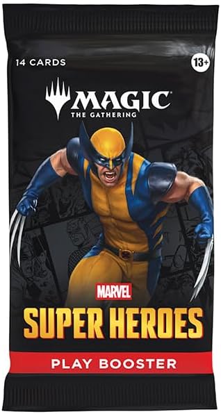 Magic: The Gathering Marvel Super Heroes Play Booster Pack Lot - 3 Packs image 3