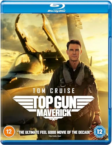 Image of Tom Cruise - TOP GUN: MAVERICK (2022) (Uncut | Region Free Blu-ray | UK Import)