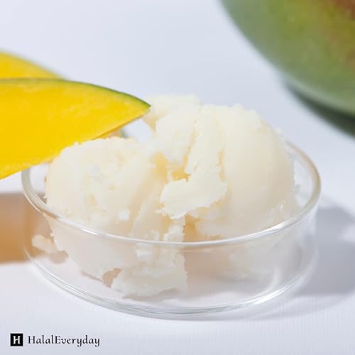 Miniatura 6 de KYABO Mantequilla de mango de alta calidad, orgánica sin refinar, virgen cruda, 100% pura, prensa en frío, grado A, sin OMG, 100% natural para la