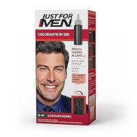 Just For Men Colorante In Gel, Tinta Capelli Uomo, Colore Castano Scuro H45
