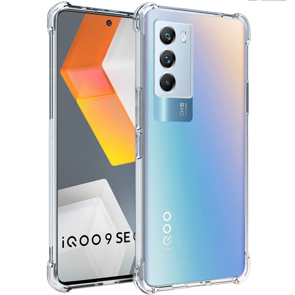 AA19 Back Case Cover for iQOO 9 SE 5G (Transparent | Crystal Clear | Soft Flexible) (B0B6RKFMW7) Amazon Price History, Amazon Price Tracker