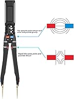 Vista 8 de Eujgoov Mini pinzas digitales inteligentes DT71 que emiten una variedad de señales de forma de onda para varios escenarios de uso