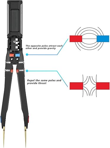 Miniatura 8 de Eujgoov Mini pinzas digitales inteligentes DT71 que emiten una variedad de señales de forma de onda para varios escenarios de uso