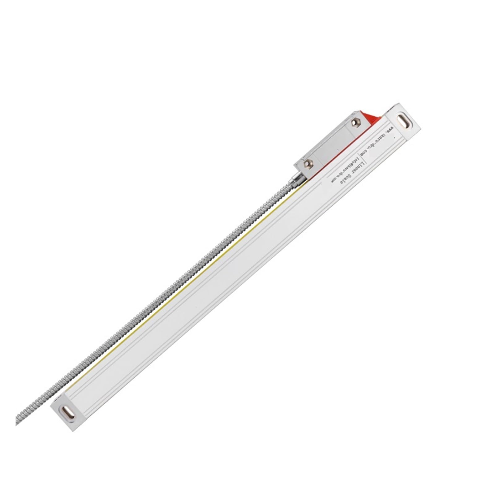 Codificador de escala lineal de precisión E lineal Digital, codificador lineal de e de vidrio delgada de 5um, regla de lectura Digital de viaje de 100, 150, 200, 250, 300, 350 y 400mm para máquina cor