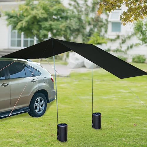 HAMON wasserdichte Auto Markise Sonnenunterkunft, Auto Seite markise Auto...