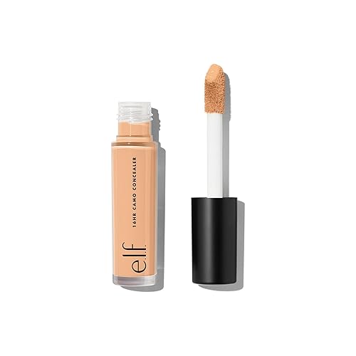 e.l.f. Corrector Camo 16HR, Cobertura Completa, Corrector Facial Altamente Pigmentado Con Acabado Mate, A Prueba de Pliegues, Vegano y Libre de