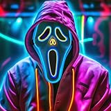 Zoom IMG-1 byffoer maschera per halloween con Zoom IMG-1 byffoer maschera per halloween con