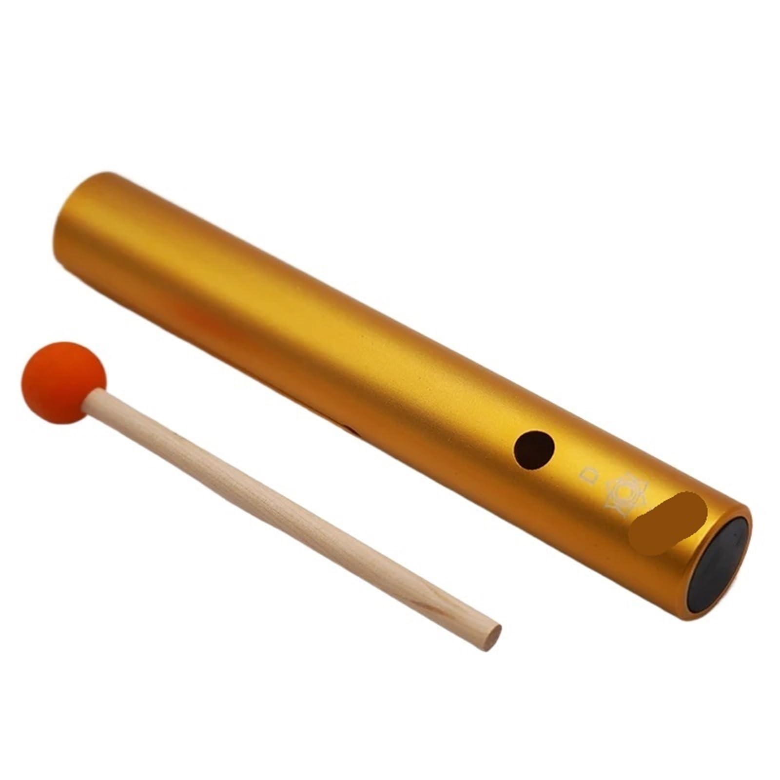 Aluminium Wah Tube Mit SchläGel Tragbares Wah-Wah-Rohr aus Aluminium for die Klangtherapie, amüsantes Schlaginstrument(D key)