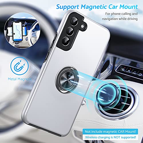 Coque Galaxy S22 Plus Blindée Robuste Béquille Rotative et Protection Téléphone Multicouche - 5