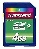 2 ans Transcend - TARJETA MEMORIA SECURE DIGITAL 4GB TRANSCEND SD HC 4MB/s