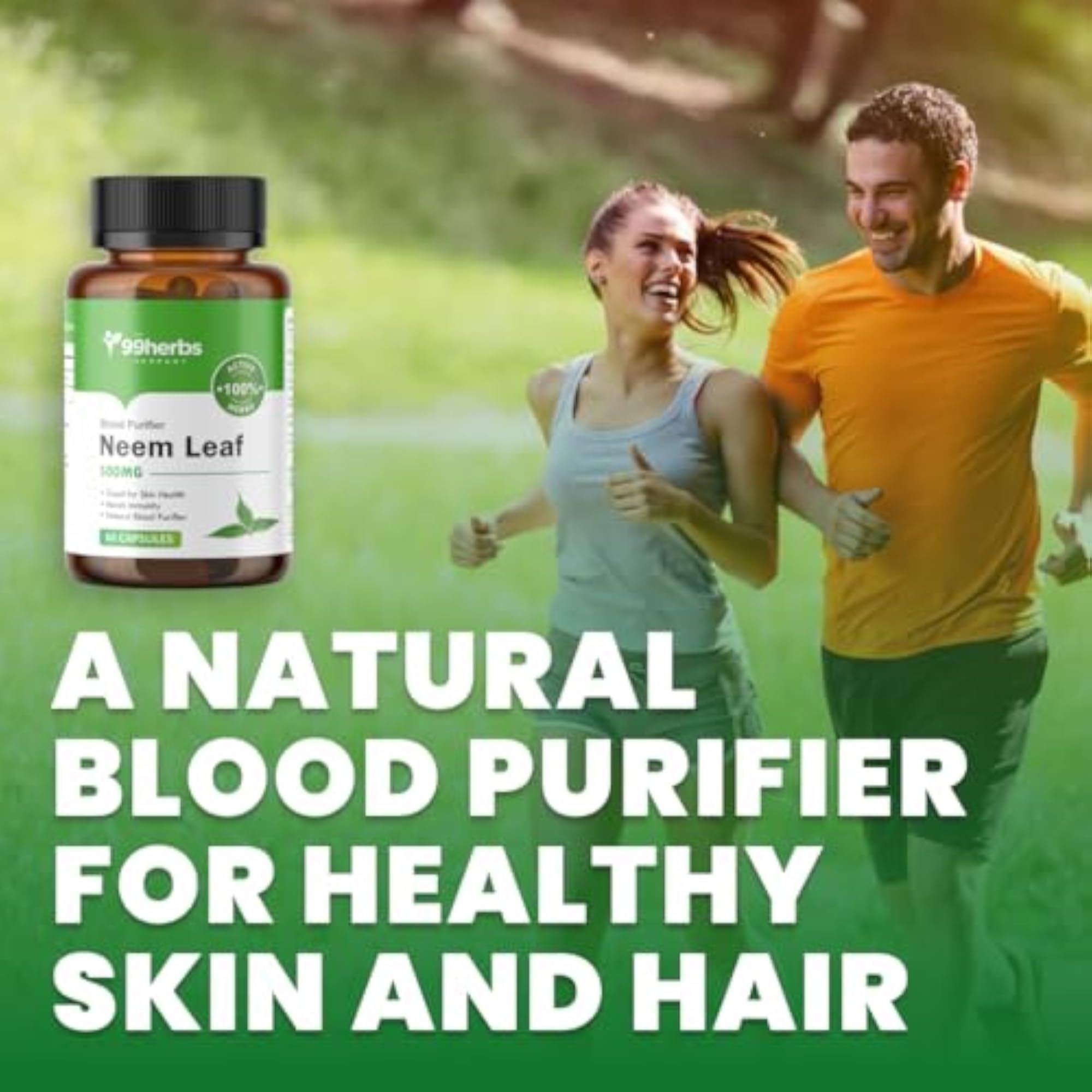 99 HERBS Neem Blood Purifier - 60 Capsules