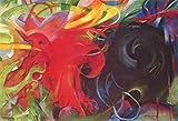 One of the best-known paintings is Fate of the Animals, which hangs in the Kunstmuseum Basel. In 1999, The Waterfall was sold for $5.06m, is a record for 20th-century German painting.