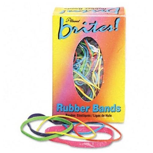 Alliance® Brites® Pic Pac Rubber Bands, Assorted Sizes/Colors, 1.5 Oz