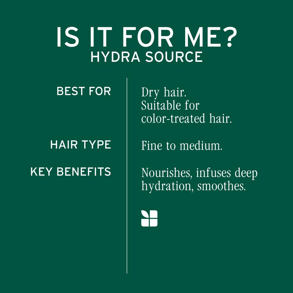 Biolage Hydra Source Conditioning Balm - Moisturizes, Detangles & Adds Softness, For Dry Hair, Infused with Fermented Aloe & Micro-Filtered Hyaluronic Acid, Vegan & Paraben-Free