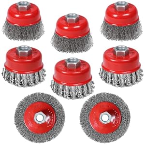 Cyleodo EC101 Drahtbürsten-Set für Winkelschleifer