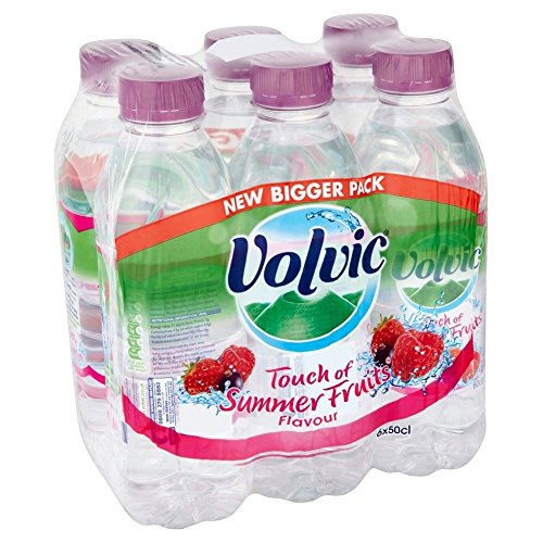Image of Volvic Touch of Fruit Summer Fruits (6x500ml) - Pack of 2