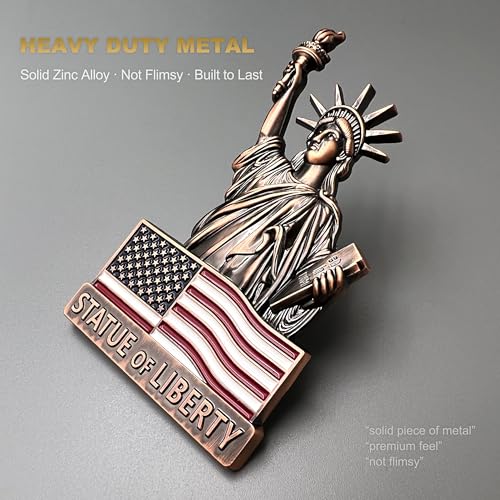 Imán frigorífico Estatua de la Libertad en aleación de zinc miniatura 6