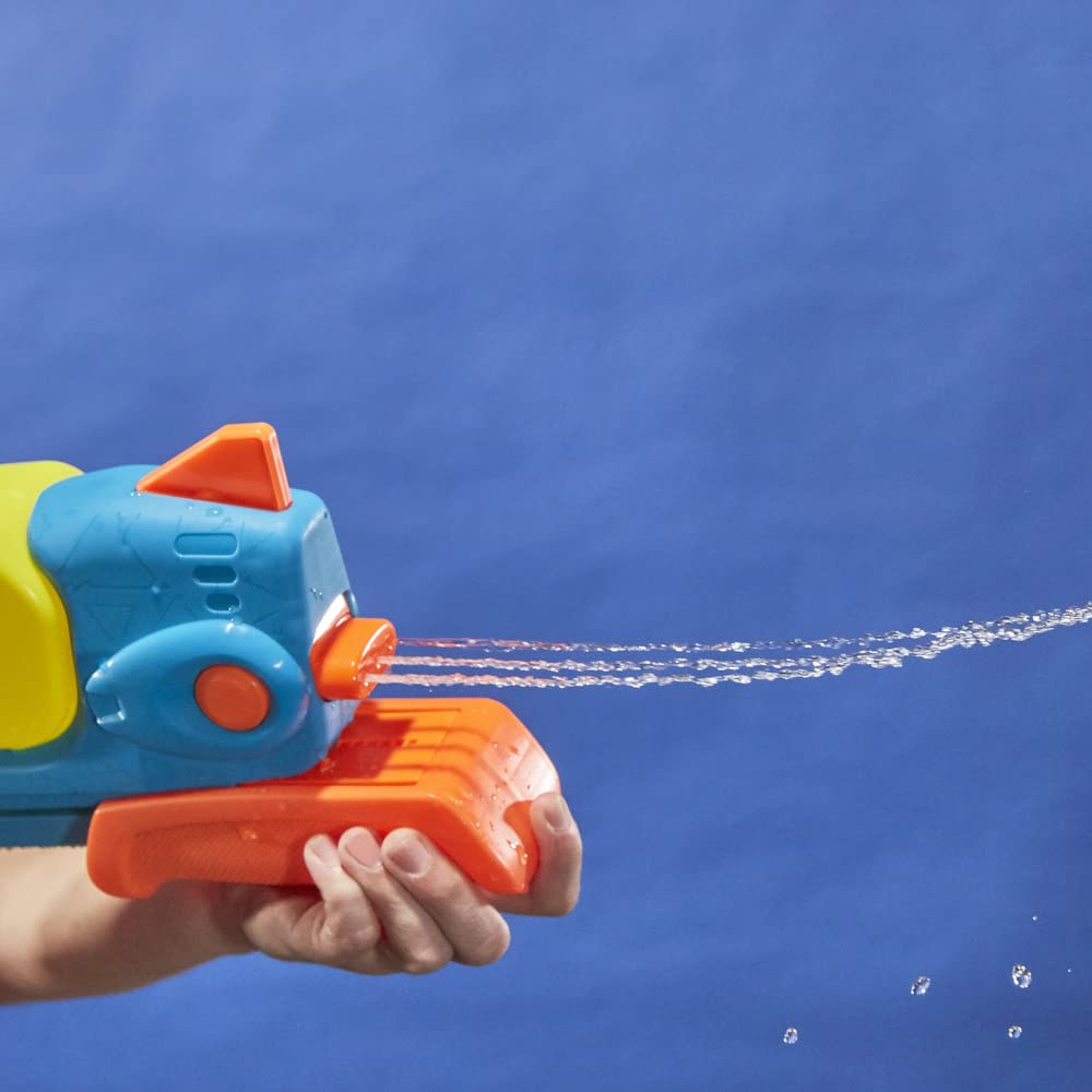 Hasbro Nerf Super Soaker Wave Spray, Blaster Giocattolo ad Acqua con Beccuccio Mobile, per Bambini e Bambine dai 6 Anni in Su, Serbatoio da 887 ml Facile da Riempire, Multicolore (Confezione da 2)