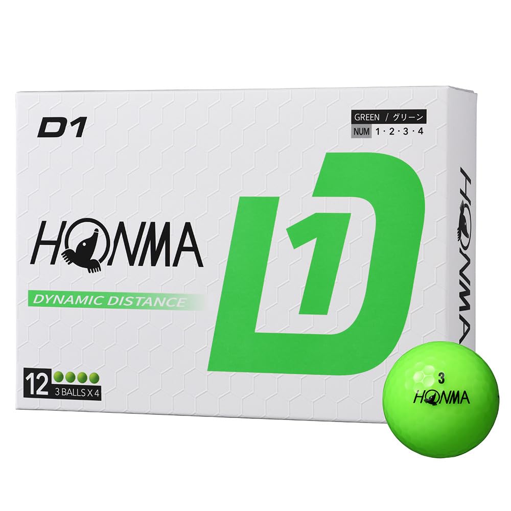 HONMA 2024 ホンマ D1 BT2401 グリーン (1ダース12個入)