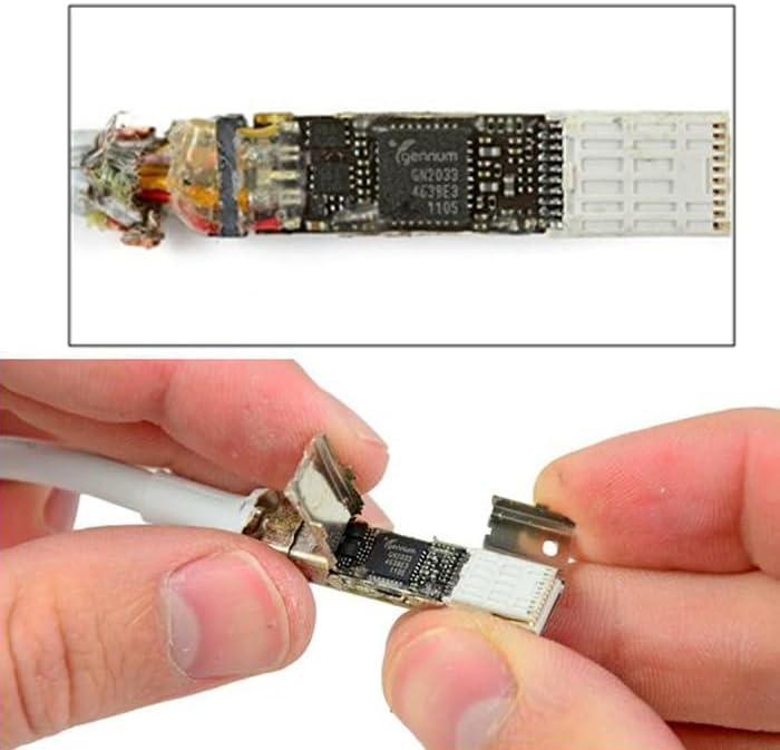 Cablecc Thunderbolt Adatkábel MacBook 2013-2015 Modellekhez - 2m Fehér - 20Gbps Nagysebességű Videó/Adat Átvitel - iMac Kijelző Kompatibilis