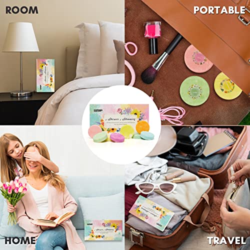 Birthday Gifts For Women Myaro, Shower Steamers Stress Relief Shower Tablets Aromatherapy 8Pcs Lavender Eucalyptus Menthol Essential Oils Self Care Relaxation Men Bath Bombs Handmade Shower Bombs Spa #TOP5