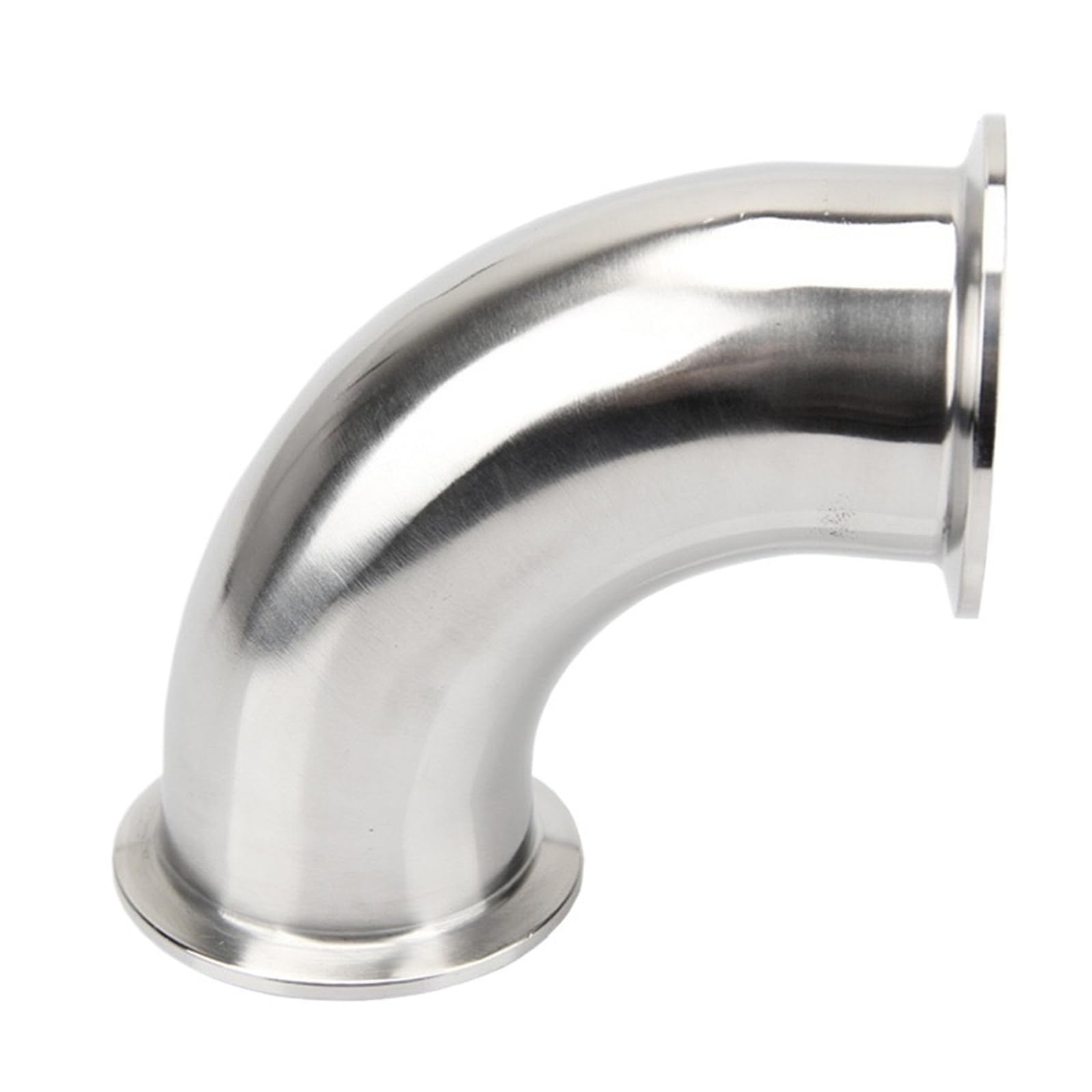 Xafgthg One Color 3/4" 1” 2” 3“ 4" 19Mm-102Mm Pipe Od Sanitary Tri Clamp Ferrule 90 Degree Elbow Fitting Stainless Steel 304 Homebrew