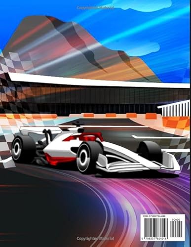 Formula Racing Colouring Book: Motor Racing Colouring Book For Kids | Cars In Action