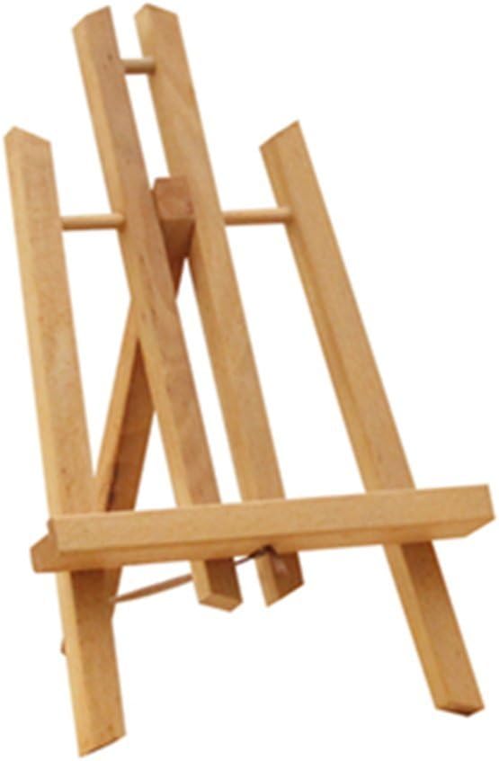 SHECAI Artists Beech Wood Mini Table Easels 11 inch Tall Small Tabletop Display A-Frame Easels