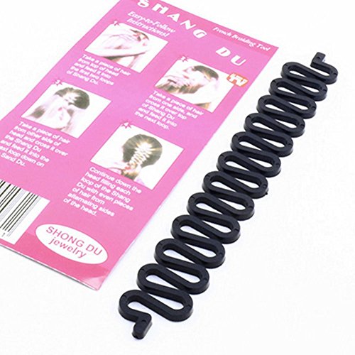 ZGY Fashion French Hair Braiding Tool Roller With Magic hair Twist Styling Bun Maker Bun Former Hair Styling Maker Clip Twist