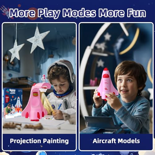 Kids Drawing Projector Toy Smart Art Sketcher Projector with 24 Color Pens - image 4