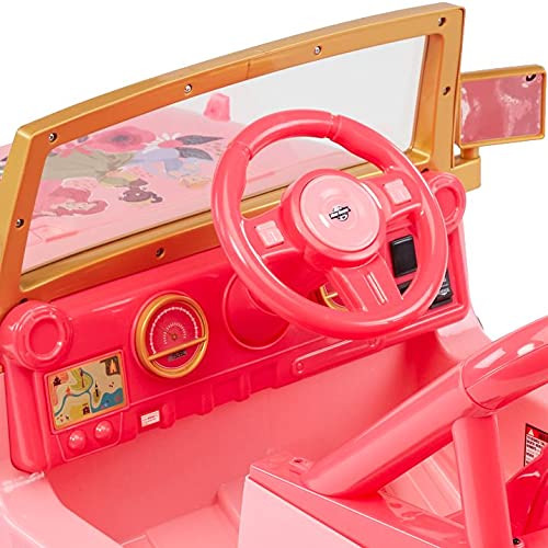 Kid Trax Disney Princess Heart Of Gold 4X4 Kids Electric Ride On Toy, 6 Volt, Kids 3-5 Years Old, Max Rider Weight 60 Lbs, Pink #TOP6
