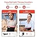 Red Light Therapy for Body, Infrared Light Therapy for Belt Shoulder Waist, Upgraded 3 in 1 LED Beads, 660nm Red Light & 850nm Near Infrared Light Therapy Belt Wrap Timer Remote Control