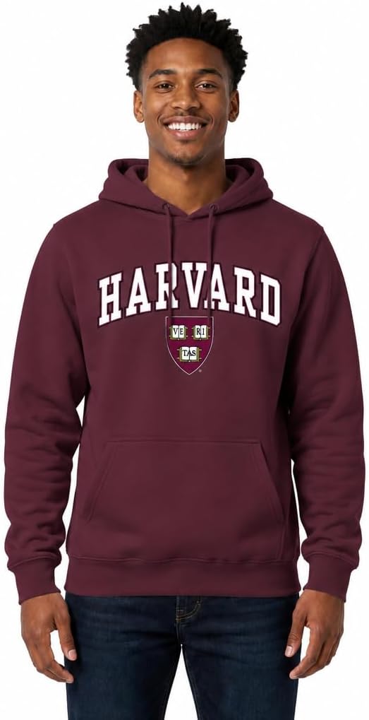 NCAA Arch & Logo Gameday Hoodie - Fleece Pullover Sweatshirt