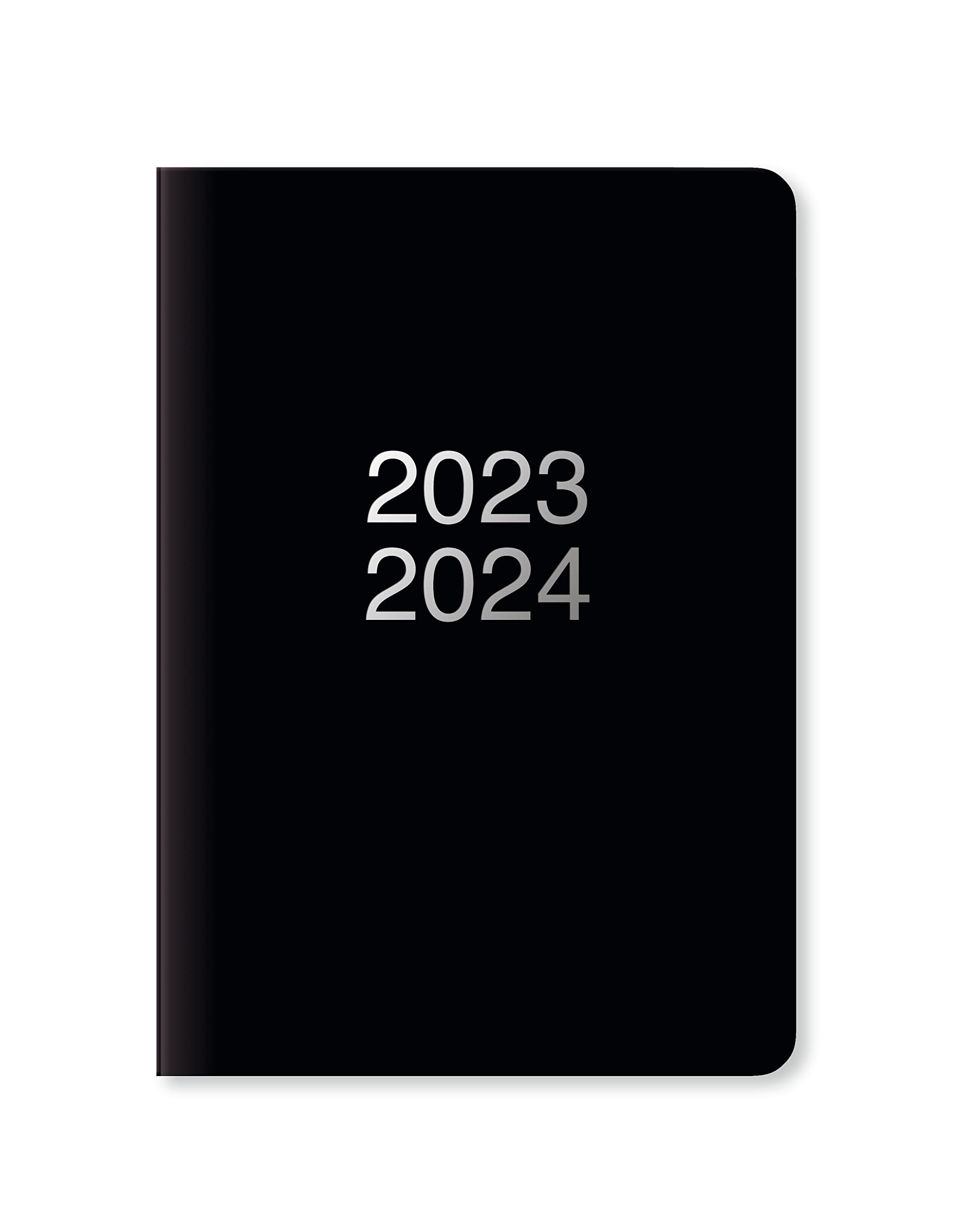 Letts Dazzle A5 week to view 2023/2024 academic diary - black