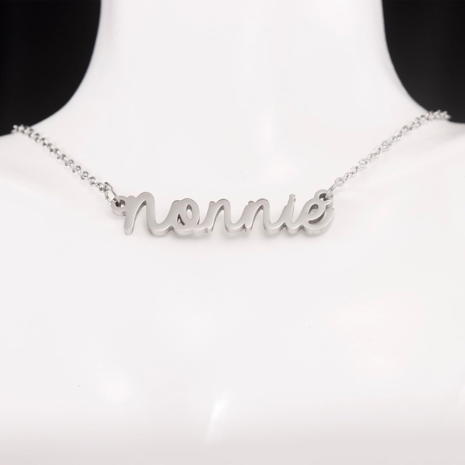 Nonnie Gift Necklace for Grandma Women Nonnie Mothers Day Ornament Best Nonnie ever Gifts - Image 7