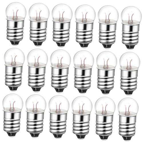DOITOOL - DOITOOL Lot De 50 Ampoules Miniatures 1,5 v En Verre Pour Équipement De Laboratoire Électrique, Ampoules D'enseignement De L'électricité Pour Expérience Scolaire Et Usage Scientifique