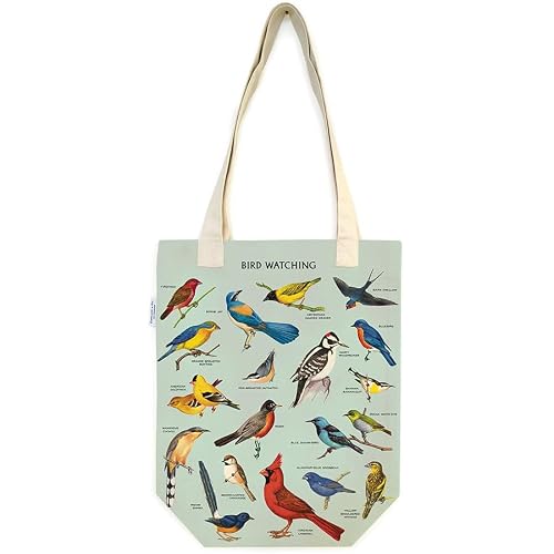 CAVALLINI & CO. Vintage Bird Watching Tote Bag