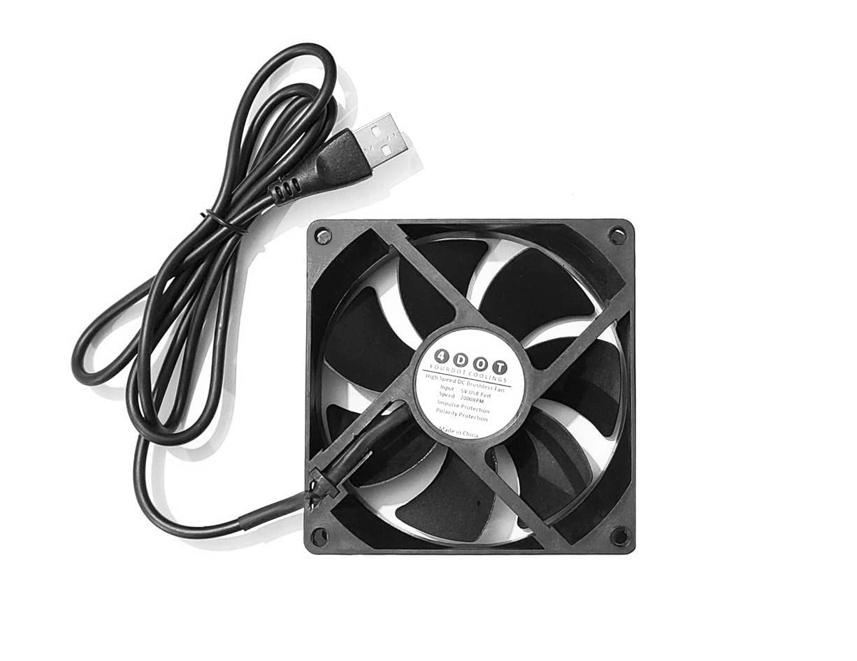 Fourdot 92mm 4inch USB Cooling Fan 5V DC 2000RPM-image-10