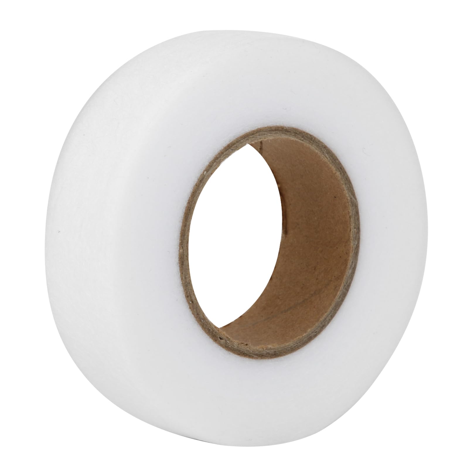 24m Wonder Web Hemming Tape, Fabric Fusing Tape Wundaweb Hemming Tape 2cm Double Sided Adhesive No Sew Hem Tape Roll Iron on Hemming Tape Extra Strong for Trousers Clothes Jeans Curtains (White)