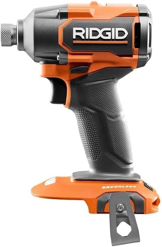 RIDGID 18V Brushless 3-Speed 1/4" Impact Driver (Renewed)