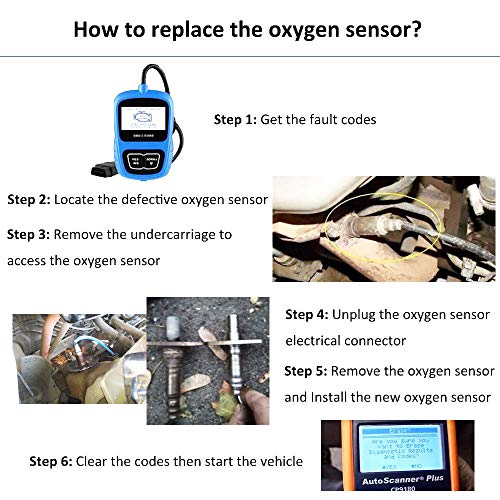 Sensor de oxígeno Amrxuts 234-9082 para Nissan Cube y Sentra miniatura 7