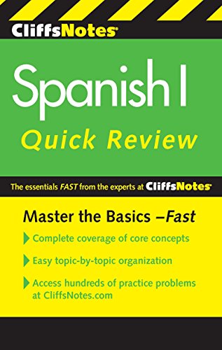 『CliffsNotes Spanish I Quick Review, 2nd Edition (Cliffs Quick Review ...